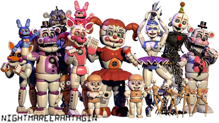 Animatroniques FNAF 5