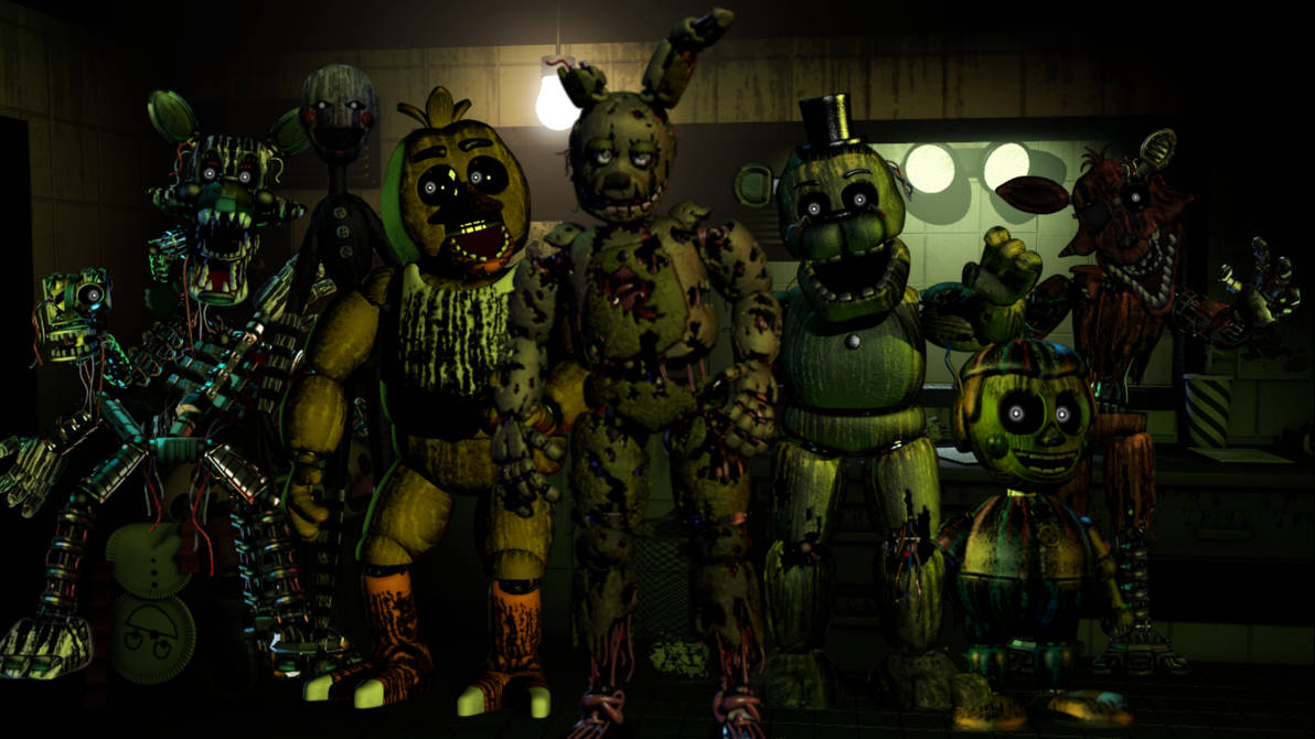 Animatroniques FNAF 3