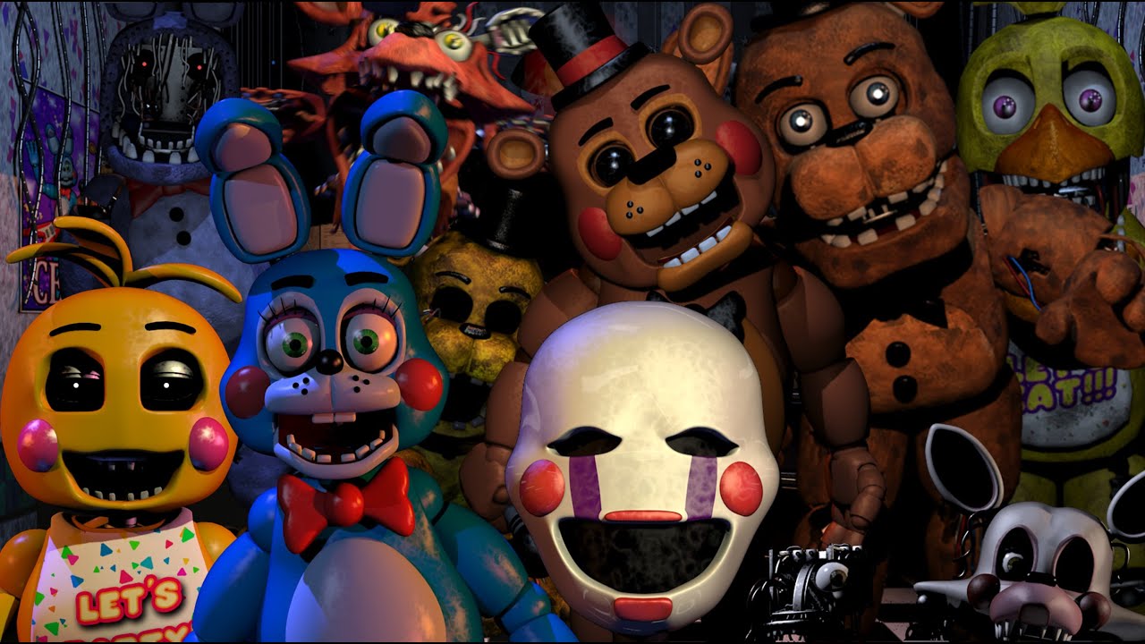 Animatroniques FNAF 2